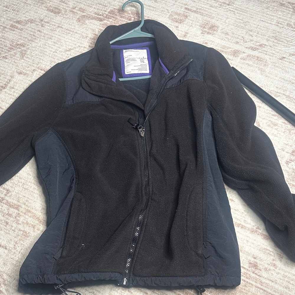 Aeropostale Black and Purple Ski Jacket